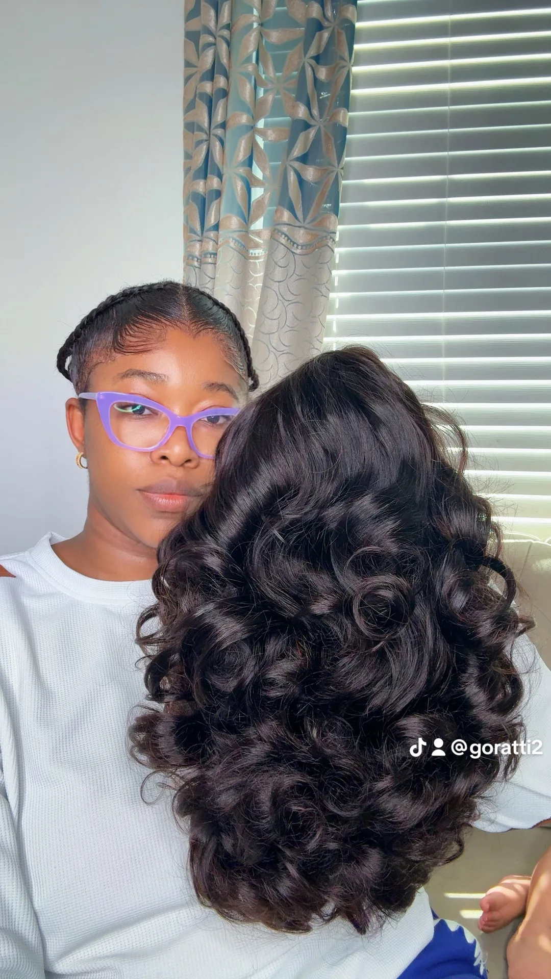 TIGO 300g Human Hair Bouncy Headband Wig 12 Inch — Gallery image 5