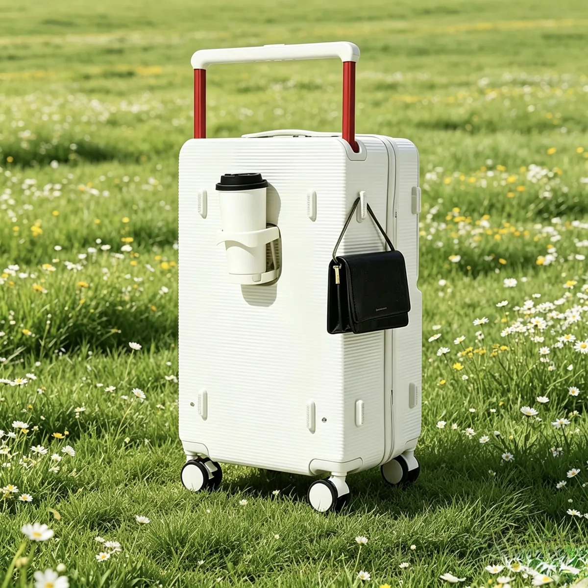 Front-Opening Suitcase with Pull Rod, Large Capacity — Gallery image 3